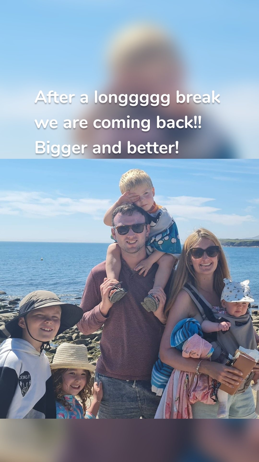 After a longgggg break we are coming back!! Bigger and better!